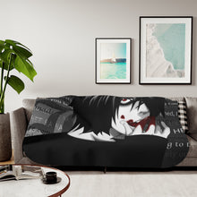 Load image into Gallery viewer, Anime Death Note Sherpa Blanket
