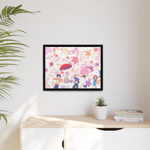 Load image into Gallery viewer, Anohana Meiko Honma, Jinta Yadomi, Naruko Anjou, Tetsudou Hisakawa, Chiriko Tsurumi Canvas Framed Art Print