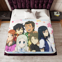 Load image into Gallery viewer, Anohana Sherpa Blanket