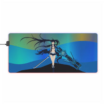 Load image into Gallery viewer, Black Rock Shooter RGB LED Mouse Pad (Desk Mat)