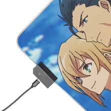 Load image into Gallery viewer, 86 crew group pose i guess!? RGB LED Mouse Pad (Desk Mat)