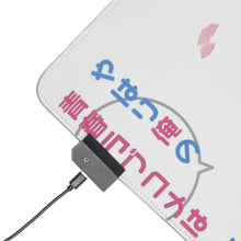 Load image into Gallery viewer, My Teen Romantic Comedy SNAFU Yukino Yukinoshita RGB LED Mouse Pad (Desk Mat)