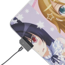 Load image into Gallery viewer, Oreimo Kirino Kousaka, Ayase Aragaki, Saori Makishima RGB LED Mouse Pad (Desk Mat)