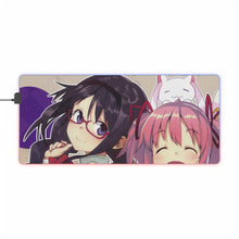 Load image into Gallery viewer, Puella Magi Madoka Magica RGB LED Mouse Pad (Desk Mat)