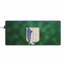 Load image into Gallery viewer, Anime Attack On Titan RGB LED Mouse Pad (Desk Mat)