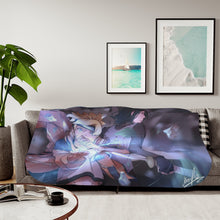 Load image into Gallery viewer, Naruto, Sasuke and Boruto Sherpa Blanket