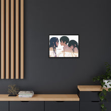 Load image into Gallery viewer, Eru Chitanda And Hōtarō Oreki Canvas Framed Art Print