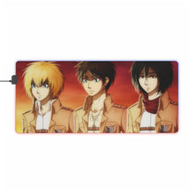 Load image into Gallery viewer, Anime Attack On Titan RGB LED Mouse Pad (Desk Mat)