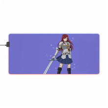Load image into Gallery viewer, Erza Scarlet RGB LED Mouse Pad (Desk Mat)