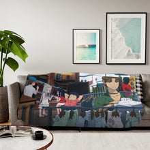 Load image into Gallery viewer, Anohana Sherpa Blanket