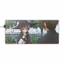 Load image into Gallery viewer, The Melancholy Of Haruhi Suzumiya RGB LED Mouse Pad (Desk Mat)