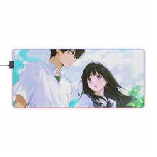 Load image into Gallery viewer, Hyouka Eru Chitanda RGB LED Mouse Pad (Desk Mat)