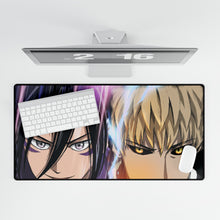 Load image into Gallery viewer, Sonic and Genos Mouse Pad (Desk Mat)