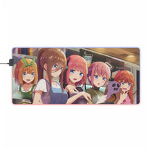 Load image into Gallery viewer, The Quintessential Quintuplets RGB LED Mouse Pad (Desk Mat)