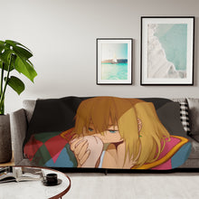 Load image into Gallery viewer, Anime Howl's Moving Castle Sherpa Blanket