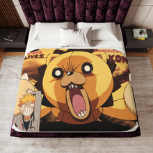 Load image into Gallery viewer, Anime Bleachr Sherpa Blanket