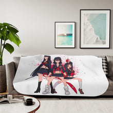 Load image into Gallery viewer, Anime Kill La Kill Sherpa Blanket