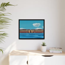 Load image into Gallery viewer, Spirited Away Train Canvas Framed Art Print
