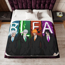 Load image into Gallery viewer, Anime Bleach Sherpa Blanket