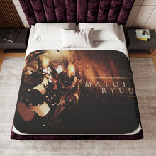 Load image into Gallery viewer, Anime Kill La Kill Sherpa Blanket