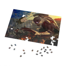 Load image into Gallery viewer, Mikasa Fighting With Armored Titan Jigsaw Puzzle