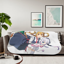 Load image into Gallery viewer, Miss Kobayashi's Dragon Maid Kanna Kamui, Kobayashi San Chi No Maid Dragon, Tohru Sherpa Blanket