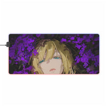 Load image into Gallery viewer, Violet Evergarden RGB LED Mouse Pad (Desk Mat)