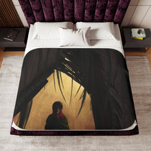 Load image into Gallery viewer, Shingeki no Kyojin - Eren and the Female Titan Sherpa Blanket