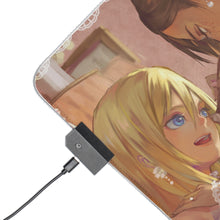 Load image into Gallery viewer, Anime Attack On Titan RGB LED Mouse Pad (Desk Mat)