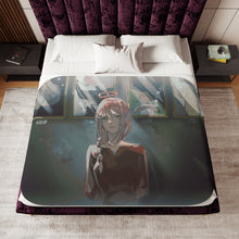 Load image into Gallery viewer, Anime Chainsaw Man Sherpa Blanket
