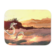 Load image into Gallery viewer, Anime Spirited Away Sherpa Blanket
