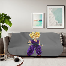 Load image into Gallery viewer, Gohan SSJ2 Sherpa Blanket