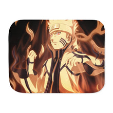 Load image into Gallery viewer, Naruto Bijuu Mode Sherpa Blanket