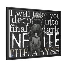 Load image into Gallery viewer, Anime Death Noter Canvas Framed Art Print