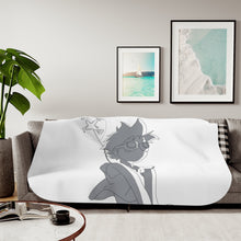 Load image into Gallery viewer, Anime Cowboy Bebop Sherpa Blanket