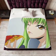 Load image into Gallery viewer, Anime Code Geassr Sherpa Blanket