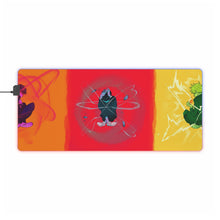 Load image into Gallery viewer, Psychic Triptych RGB LED Mouse Pad (Desk Mat)