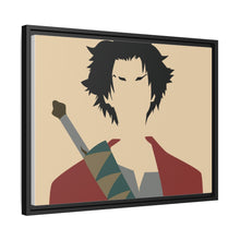Load image into Gallery viewer, Anime Samurai Champloo Canvas Framed Art Print