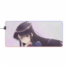 Load image into Gallery viewer, Komi Can't Communicate Komi Shouko RGB LED Mouse Pad (Desk Mat)