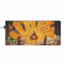 Load image into Gallery viewer, Sarada Uchiha Chōchō Akimichi RGB LED Mouse Pad (Desk Mat)
