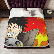 Load image into Gallery viewer, Anime Fire Force Sherpa Blanket