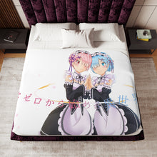 Load image into Gallery viewer, Anime Re:ZERO -Starting Life in Another World- Sherpa Blanket