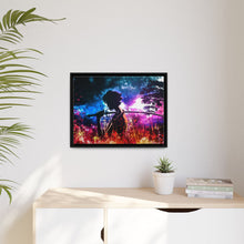 Load image into Gallery viewer, Samurai Champloo mugen colors rain Canvas Framed Art Print