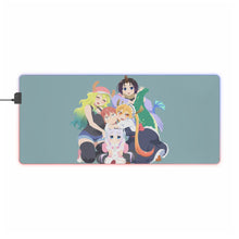 Load image into Gallery viewer, Miss Kobayashi's Dragon Maid RGB LED Mouse Pad (Desk Mat)