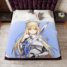 Load image into Gallery viewer, Anime Is It Wrong to Try to Pick Up Girls in a Dungeon? Sherpa Blanket