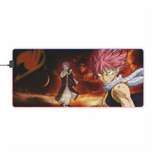 Load image into Gallery viewer, Fairy Tail Natsu Dragneel RGB LED Mouse Pad (Desk Mat)