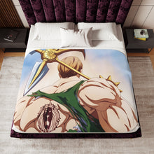 Load image into Gallery viewer, Anime The Seven Deadly Sins Sherpa Blanket