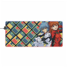Load image into Gallery viewer, Anime Neon Genesis Evangelion RGB LED Mouse Pad (Desk Mat)