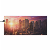 Load image into Gallery viewer, Anime City RGB LED Mouse Pad (Desk Mat)