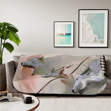 Load image into Gallery viewer, Princess Mononoke Sherpa Blanket